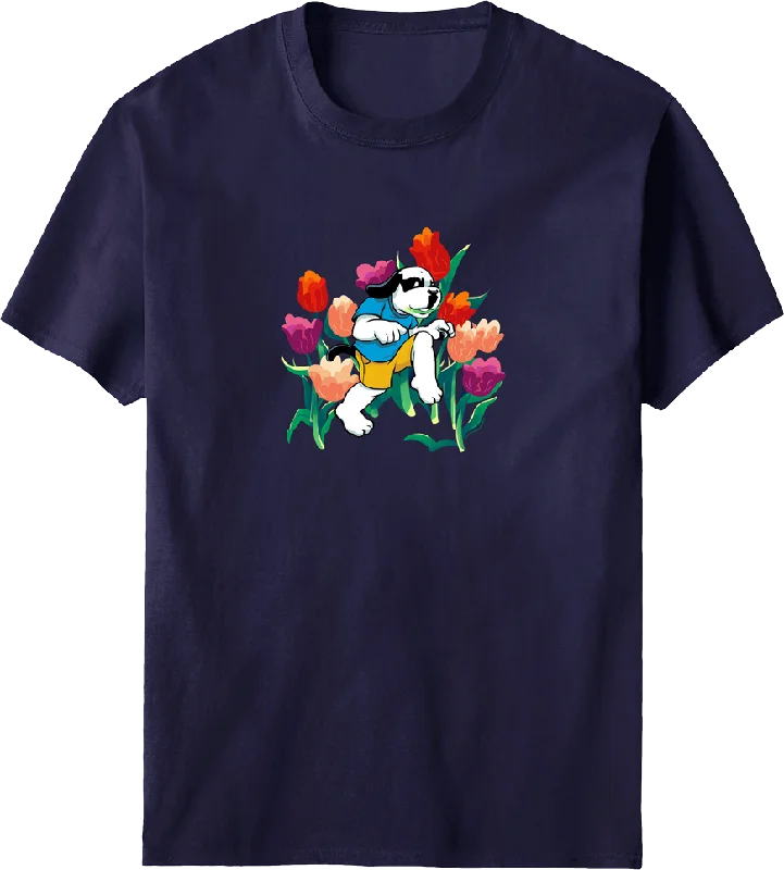 Tulip Dog T-shirt