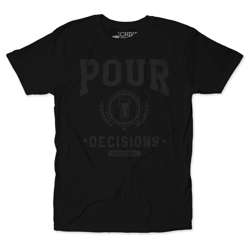 Pour Decisions Blackout Unisex Tee