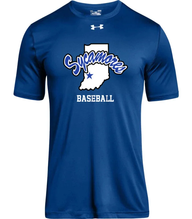 Men's Sycamores Baseball Under Armour® Tech Tee