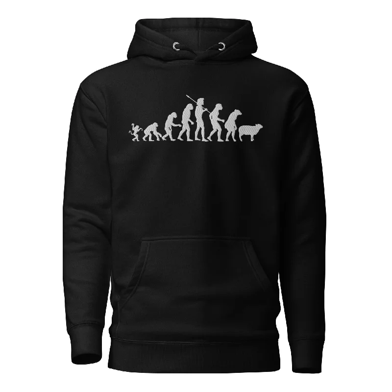 Modern Evolution Embroidered Hoodie