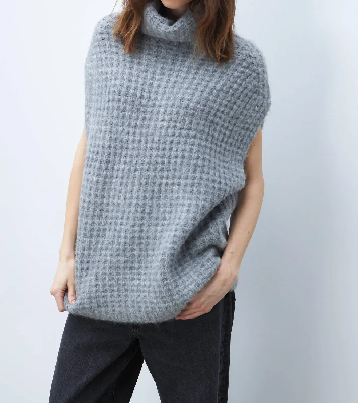 Solange Sweater In Grey Owl