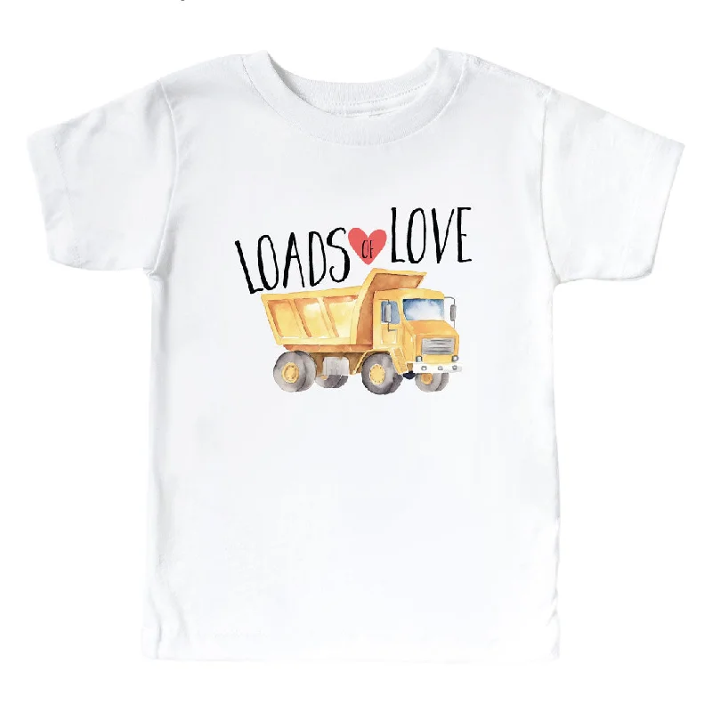 Loads Of Love Kids Graphic Tee | White