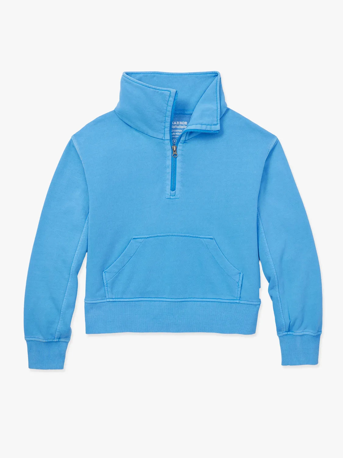 Saltaire Half Zip | Azure