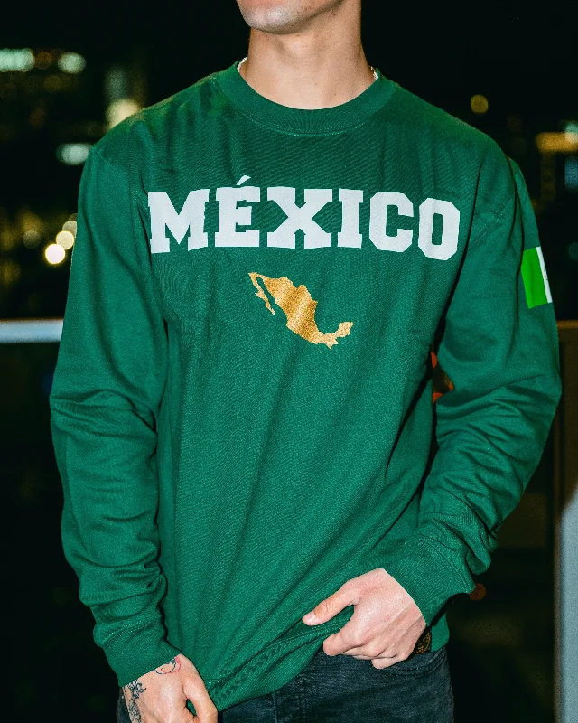 MÉXICO LINDO GREEN SWEATSHIRT