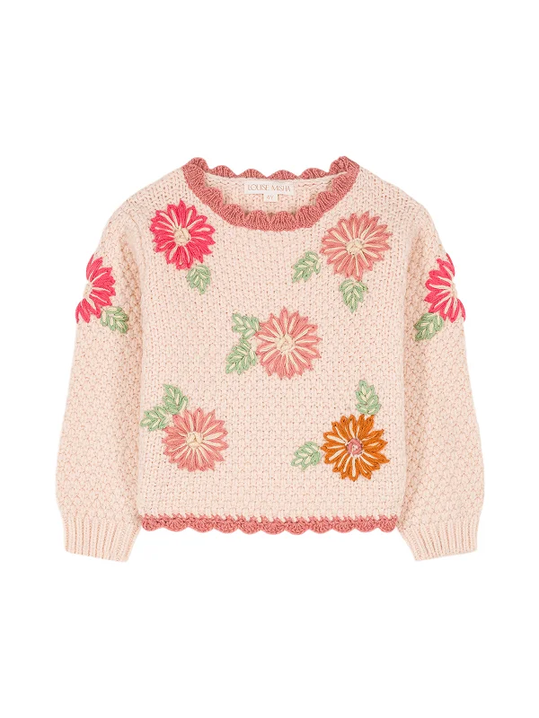 Acia Flower Sweater