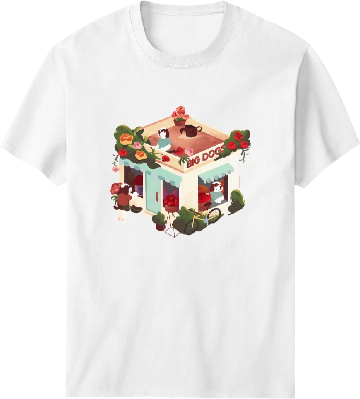 Roses Flower Shop T-shirt