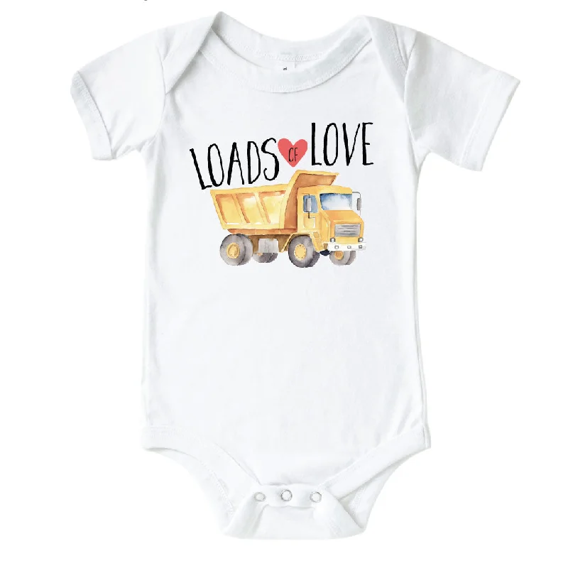 Loads Of Love Graphic Bodysuit | White