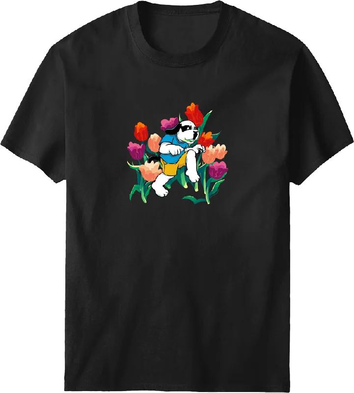 Tulip Dog T-shirt