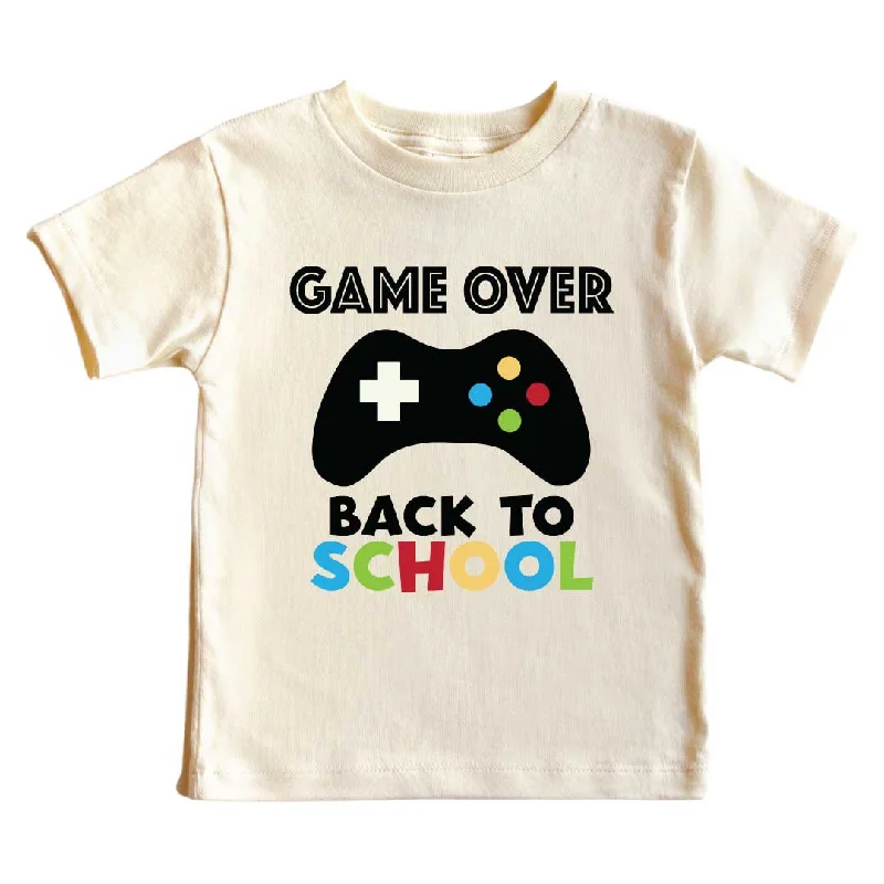 Game Over Kids Graphic Tee | Natural