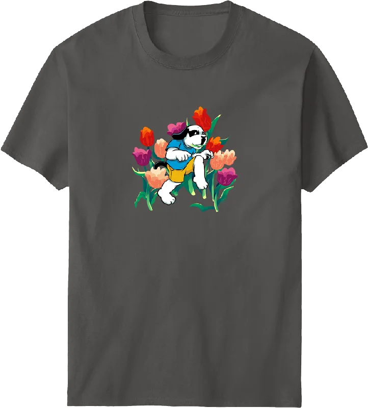 Tulip Dog T-shirt