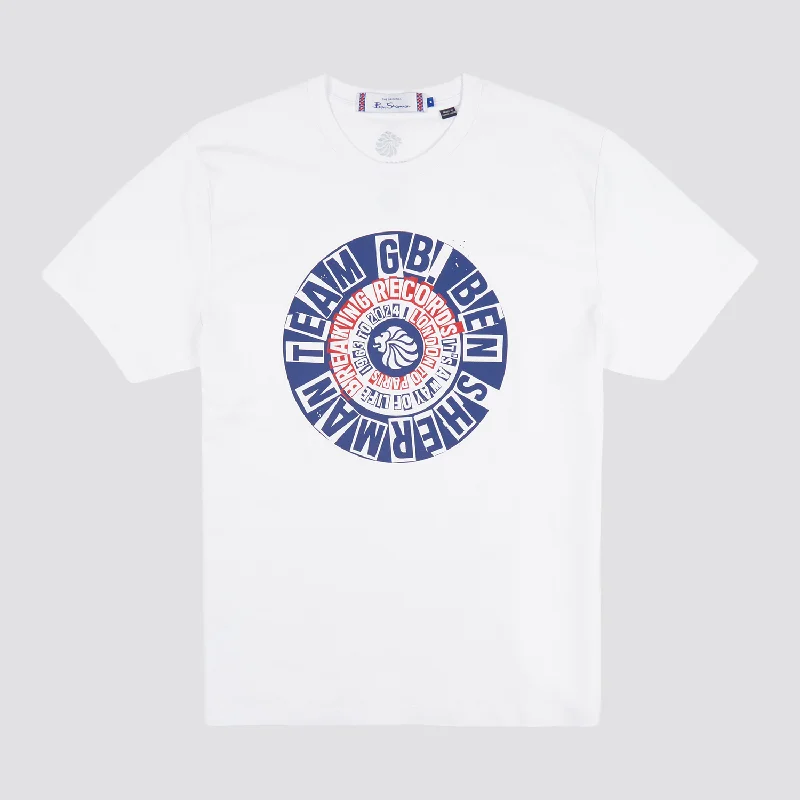 Ben Sherman Team GB Target Text T-Shirt