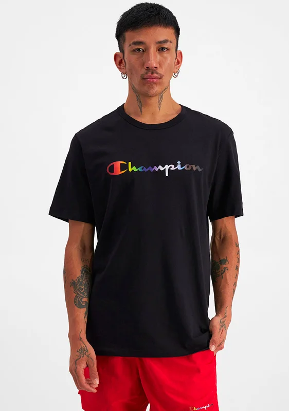 Champion Men’s Athletic Pride Script Tee