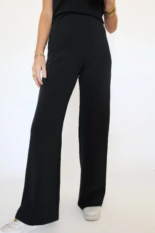 Hustle Knit Wide Leg Pant